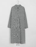 Edia Check Shirt Long One Piece