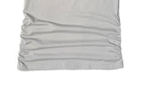 Daming One Shoulder Off Shirring Ribbon T-Shirt