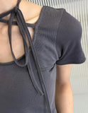 RUBY STRAP HALF T