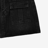 2K Cargo Denim Mini Skirt