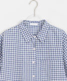 Adem Pocket Check Short Sleeve Shirt