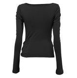 Drape Layered Long Sleeve