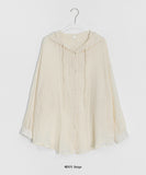 Yulti Summer Check Hood Shirt