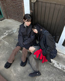 GREEK HIGH NECK TRENCH COAT