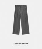 25SS Aura Two-Tuck Slacks