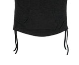 Defen Hood String Long Sleeve T-shirt