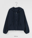 Toridi Dot Hood Windbreaker