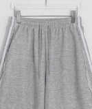 Holg Lace Track Banding Bermuda Pants