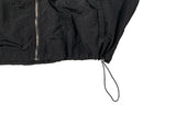 Hidden Shirring Windbreaker String Jacket