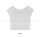 ANGEL STAR OFF-SHOULDER TEE