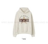 STAR CORDUROY HOODIE