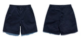 TWO LINE CHINO SHORT PANTS