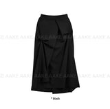 FLOWING DART DRAPE SKIRT