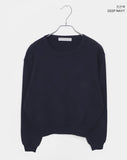 Abil Basic Round Neck Long Sleeve Knit