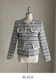 Alia Tweed Short Jacket