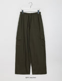 Henpey Banding Cargo Wide Training Pants