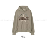 STAR CORDUROY HOODIE