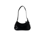 Hermi Buckle Leather Eyelet Daily Shoulder Bag