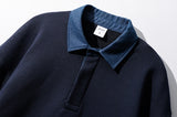 Aaron Rugby Collar Sweatshirt