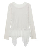 Layered Lace Frill Long Sleeve