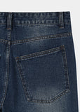 24SS★DART BRUSH WIDE DENIM PANTS