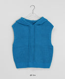 Haribu Knit Hood Vest