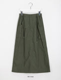 Hanako Banding Cargo Long Skirt