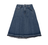 DENIM PLEATS SK