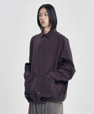 3D Raglan String Overshirt