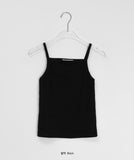 Hindou Ribbed Basic Slim Sleeveless
