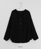 Youkus Summer Hood See-through Long Sleeve Shirt