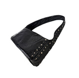 Hifi Mix Studded Shoulder Bag