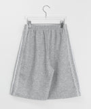 Holg Lace Track Banding Bermuda Pants