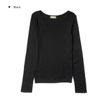Dizzy Round Slim Long Sleeve T-shirt