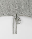 Hiaco Summer Linen String Hood Crop Cardigan