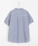 Adem Pocket Check Short Sleeve Shirt