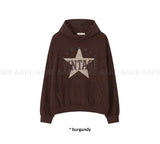 STAR CORDUROY HOODIE