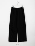 Dewone Parachute Banding String Jogger Pants