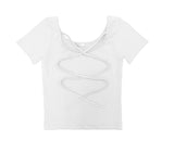 RUBY STRAP HALF T