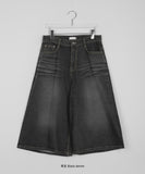 Herco Cat Washing Bermuda Denim Pants