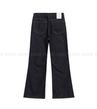 ROLL-UP BOOTCUT DENIM