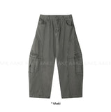 CURVED BARREL CARGO PANTS