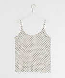 Hannew Dot Summer Sleeveless Cardigan Set