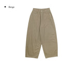 Aloh Summer Back Pocket Cotton Wide Pants