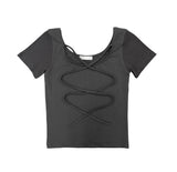 RUBY STRAP HALF T