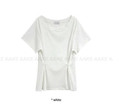 (2-WAY) BUTTON LOOSE TEE