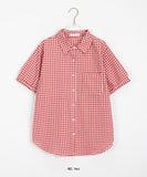 Adem Pocket Check Short Sleeve Shirt