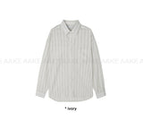 LINEA STRIPE LOOSE SHIRT