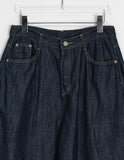 Yand Summer Raw Denim Wide Pants