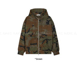 CAMO HOODED JUMPER